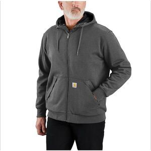 Carhartt Rain Defender Loose Fit Thermal Lined Full Zip Sweatshirt Size XXXL 3XL